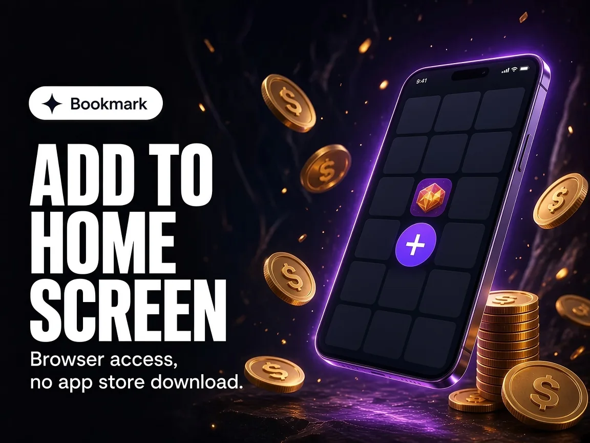 Add Shuffle.us to the home screen from a mobile browser