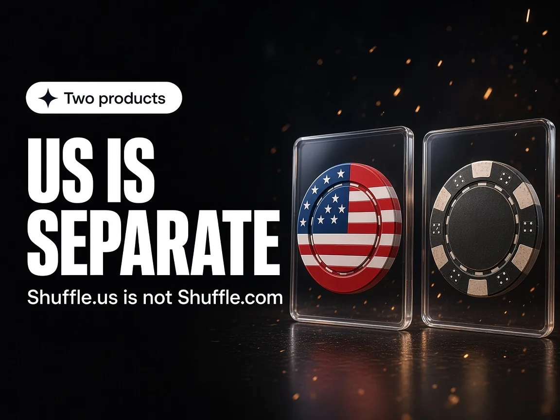 Shuffle.us US social casino is separate from Shuffle.com